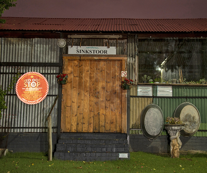 Entrance to Braai Area